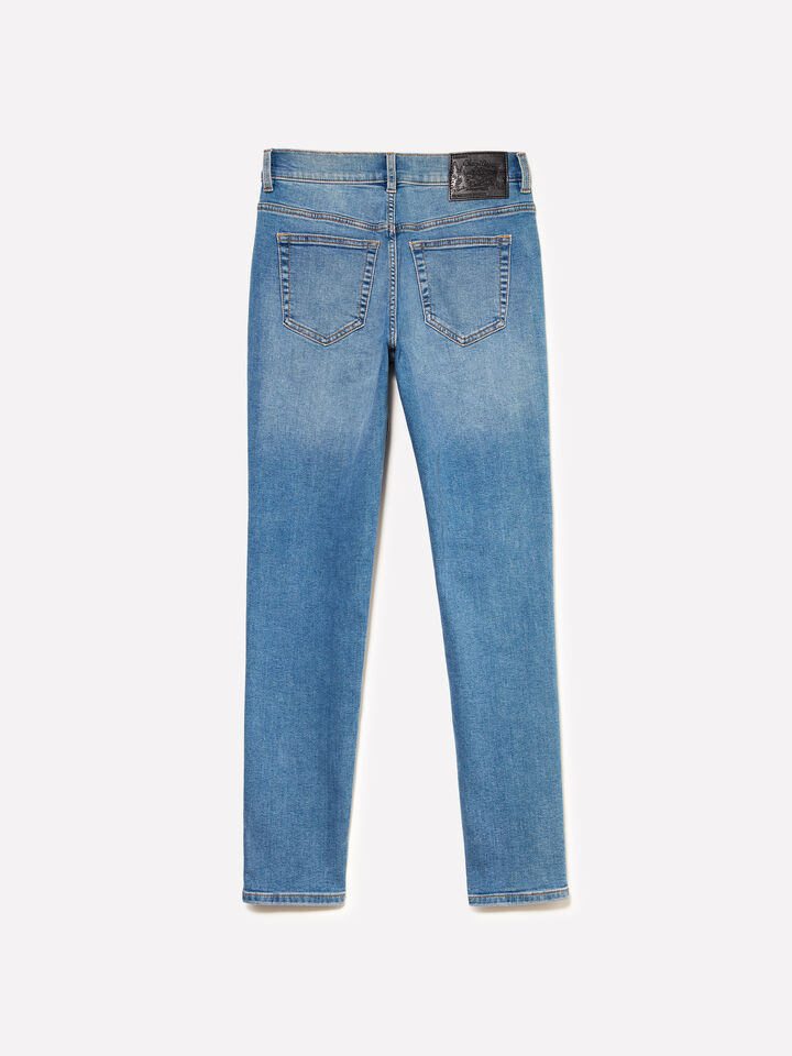 Τζιν Style 69 slim fit μπλε - τζιν slim fit γυναικεία - Μπλε | Sisley image number 6